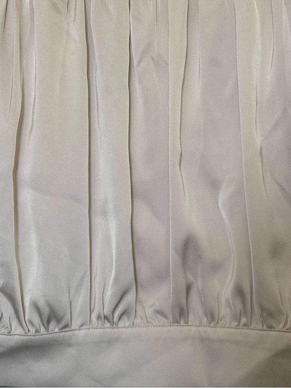 Calvin Klein Cream Short-Sleeve Button-Down Blouse NWT - Picture 14 of 16
